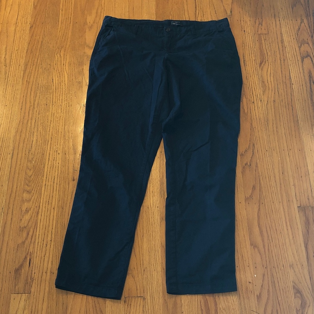 GAP Women's Navy ankle pants 14 tall